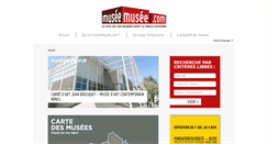 Desktop Screenshot of museemusee.com
